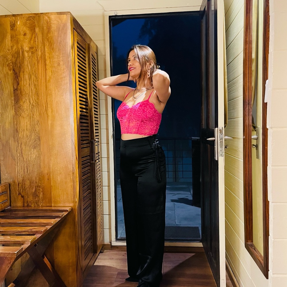 ZARA corset top FUCHISA - Picture 5 of 5